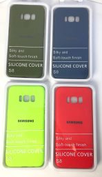 Чехол Silicone Cover на Samsung S8
