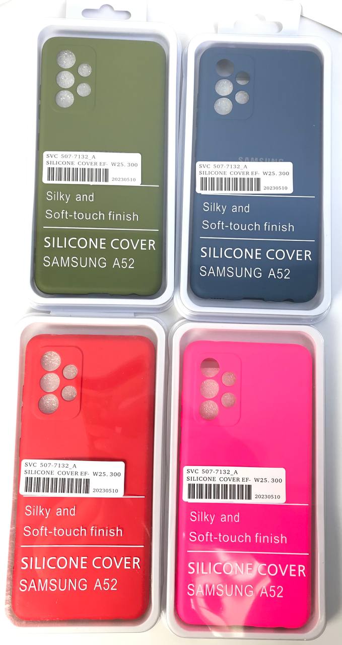 Чехол Silicone Cover на Samsung A52 Чехол Silicone Cover на Samsung A52