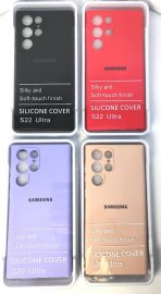 Чехол Silicone Cover на Samsung S22 Ultra