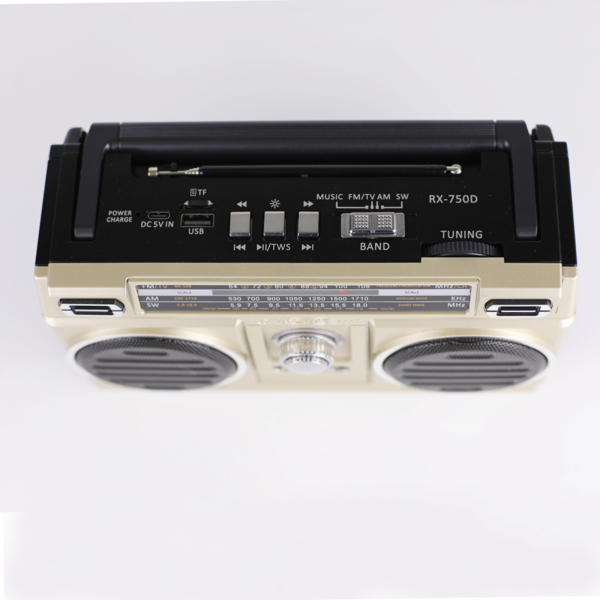 Портативная FM колонка RX-750D