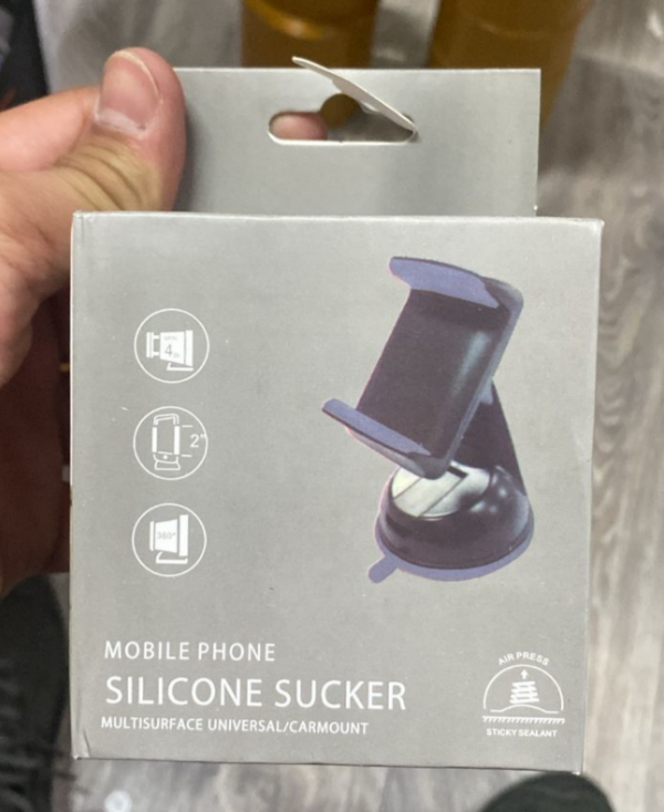 Держатель Silicone sucker