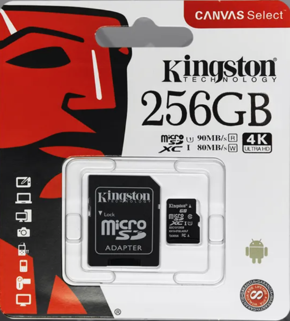 07. KINGSTON Memory Card micro (256G)