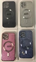 Чехол Magnetic блестящий на Iphone 12 Pro