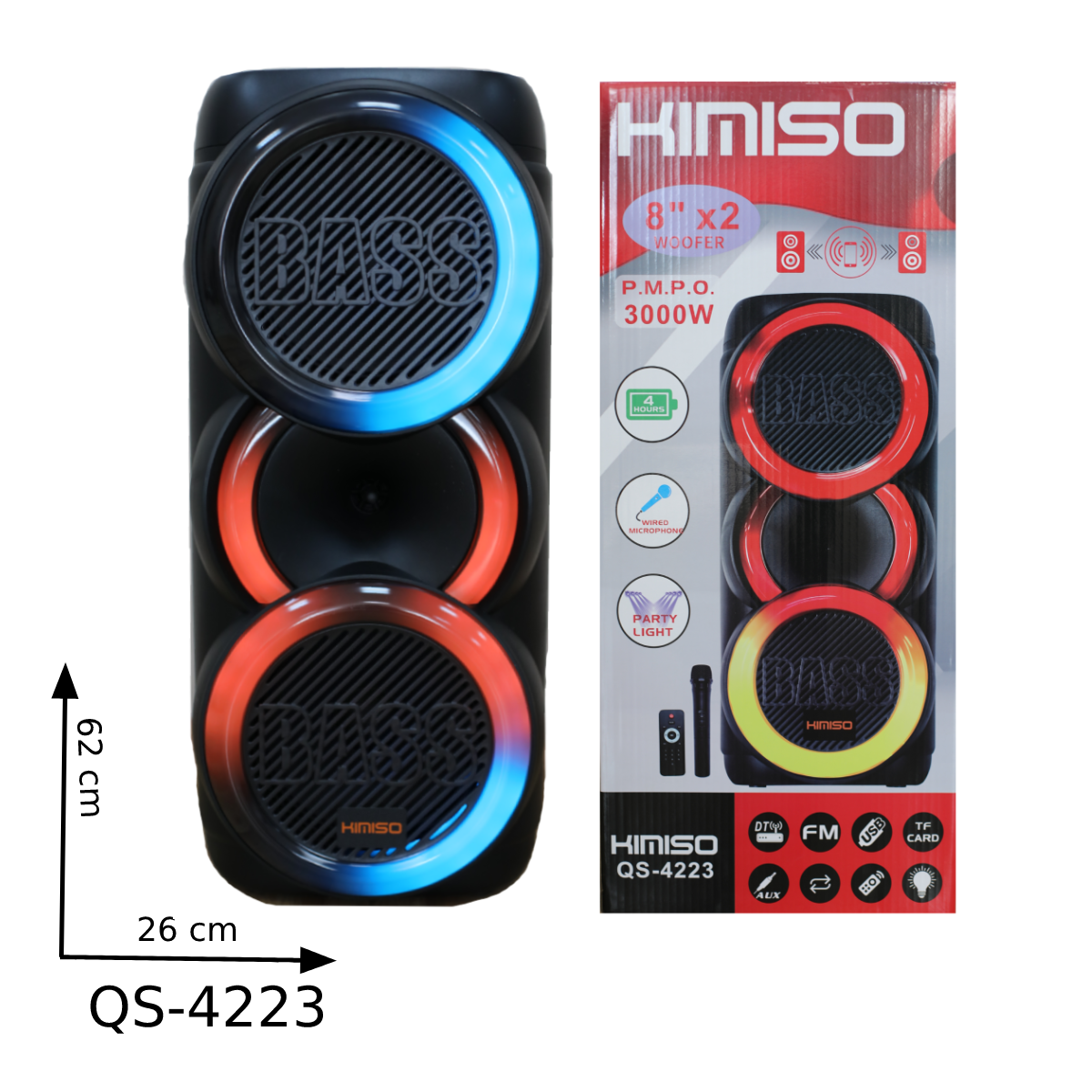 Акустическая колонка QS-4223 Акустическая колонка QS-4223