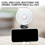 Портативный вентилятор Digital Handheld FAN N15