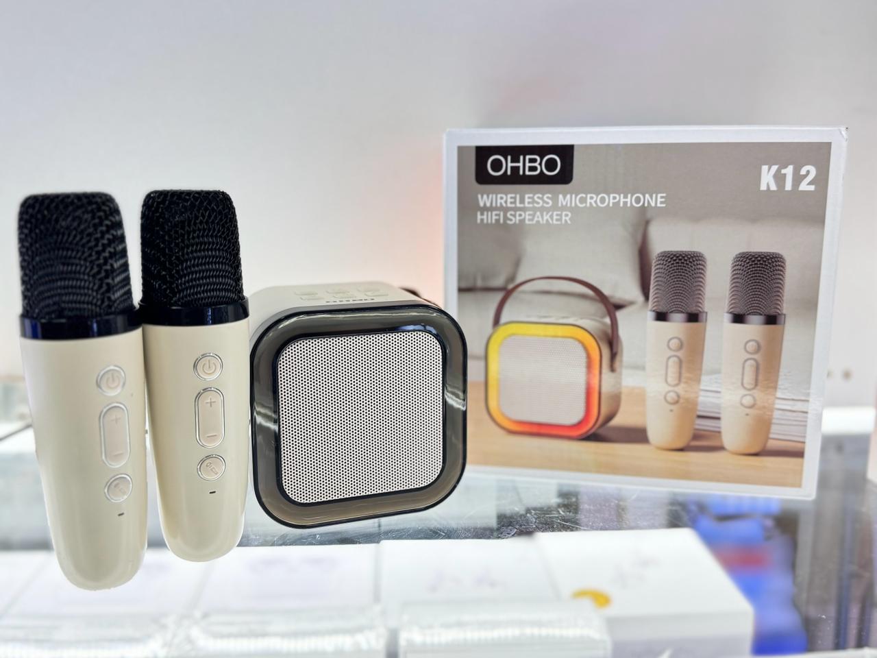 Караоке-колонка K12 OHBO 2MIC Караоке-колонка K12 OHBO 2MIC