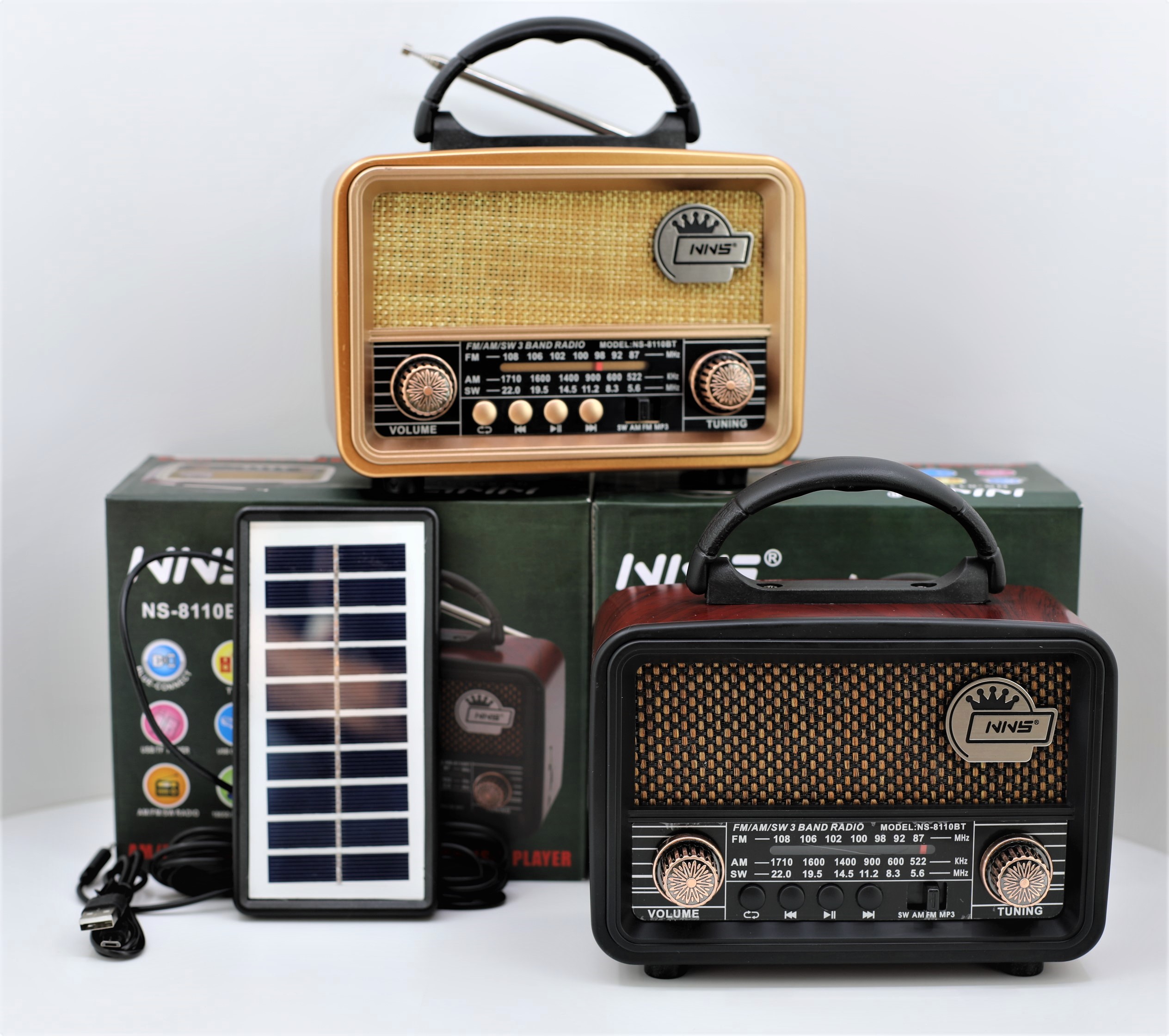 Портативная FM колонка NS-8110S Портативная FM колонка NS-8110S