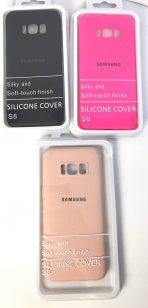 Чехол Silicone Cover на Samsung S8