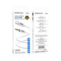 Кабель AUX Borofone BL20 Type-C