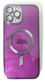 Чехол Magnetic блестящий на Iphone 13 Pro Max