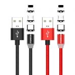 Кабель магнит 3в1 KAKUSIGA KSC-320 (Черн./Красн.)