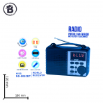 Портативная FM колонка NS-8062BT