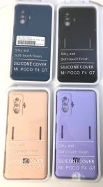 Чехол Silicone Cover на Mi Poco F4 GT