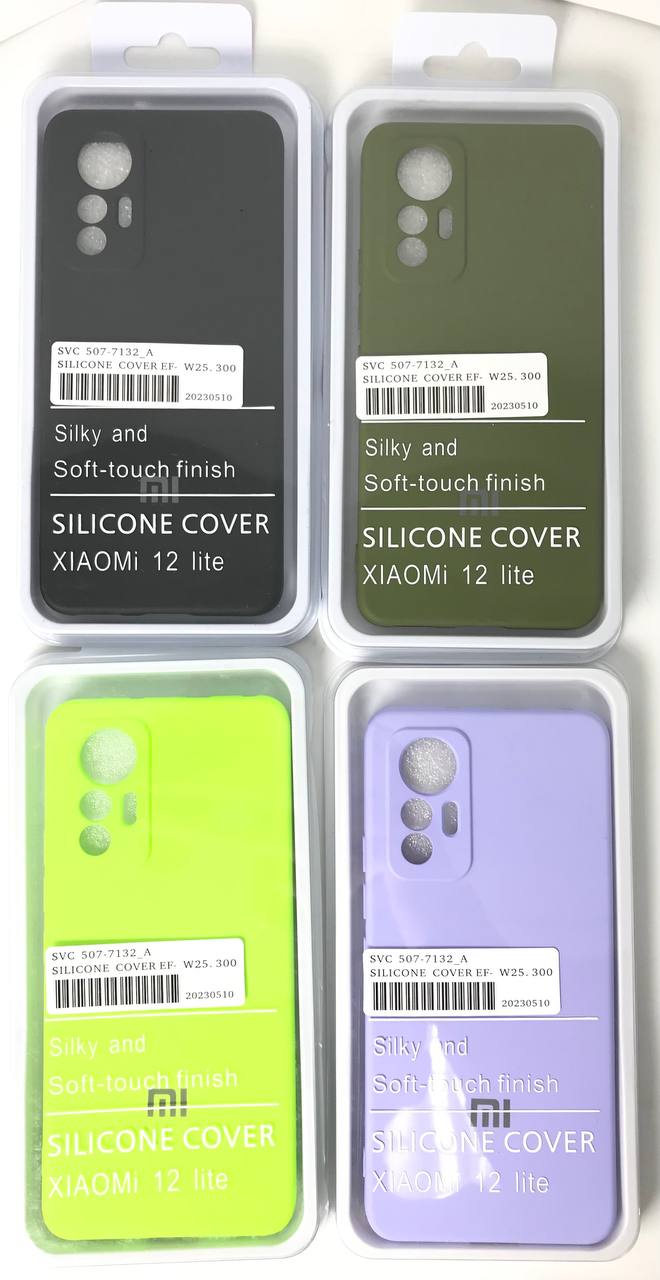 Чехол Silicone Cover на Xiaomi 12 Lite Чехол Silicone Cover на Xiaomi 12 Lite