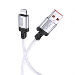 Кабель Lightning KAKUSIGA KSC-810 (Черн./Бел.)