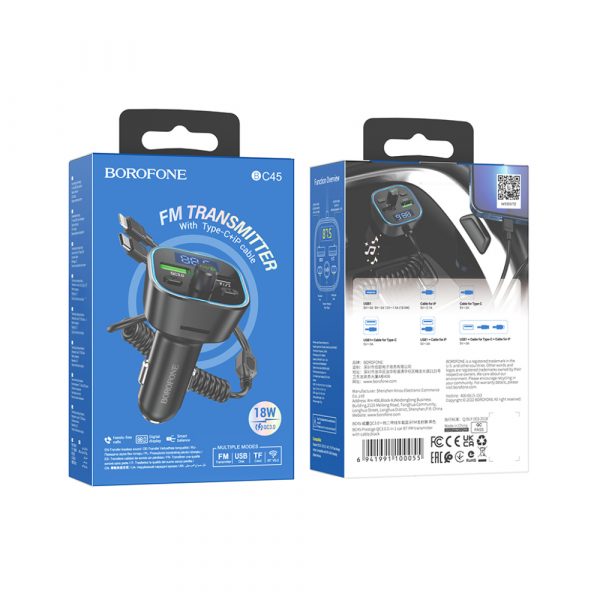 FM-модулятор Borofone BC45 FM-модулятор Borofone BC45
