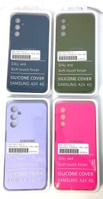 Чехол Silicone Cover на Samsung A24 (4G)