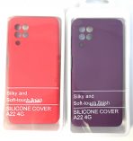 Чехол Silicone Cover на Samsung A22 (4G)