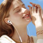 Наушники проводные Type-C KAKUSIGA KSC-727 (Бел)