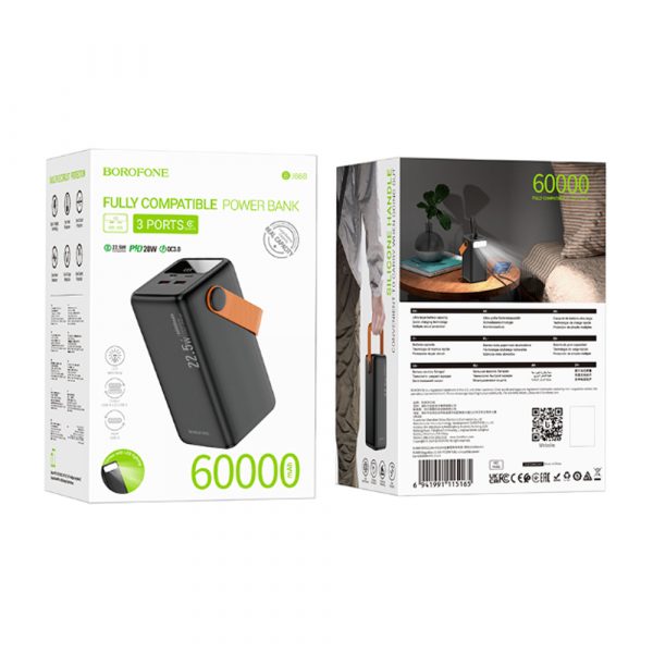 Power Bank Borofone BJ66B (60000mAh) Power Bank Borofone BJ66B (60000mAh)