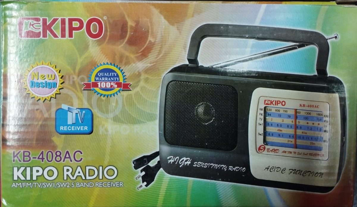Портативная FM колонка KB-408AC