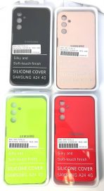 Чехол Silicone Cover на Samsung A24 (4G)