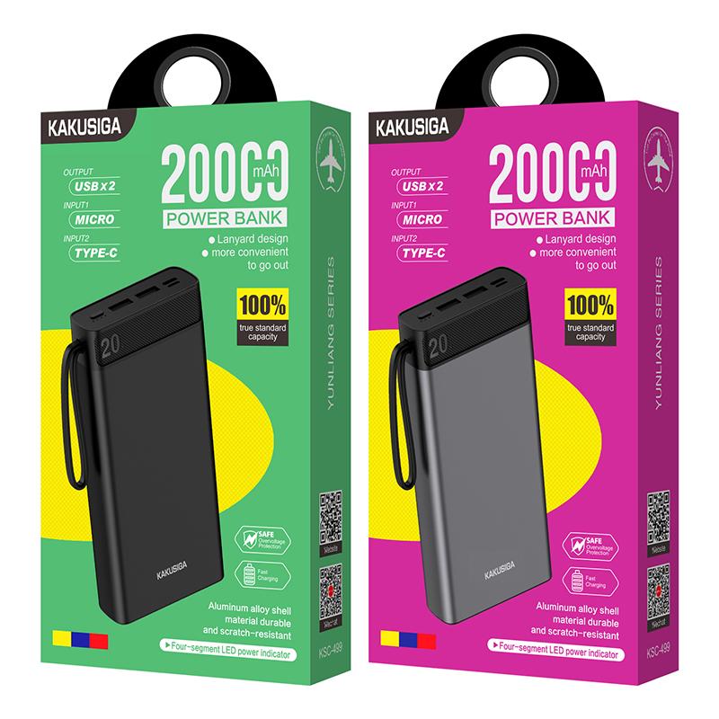 KAKU KSC-499 Power Bank 20000mah (Черн./Сер.) KAKU KSC-499 Power Bank 20000mah (Черн./Сер.)