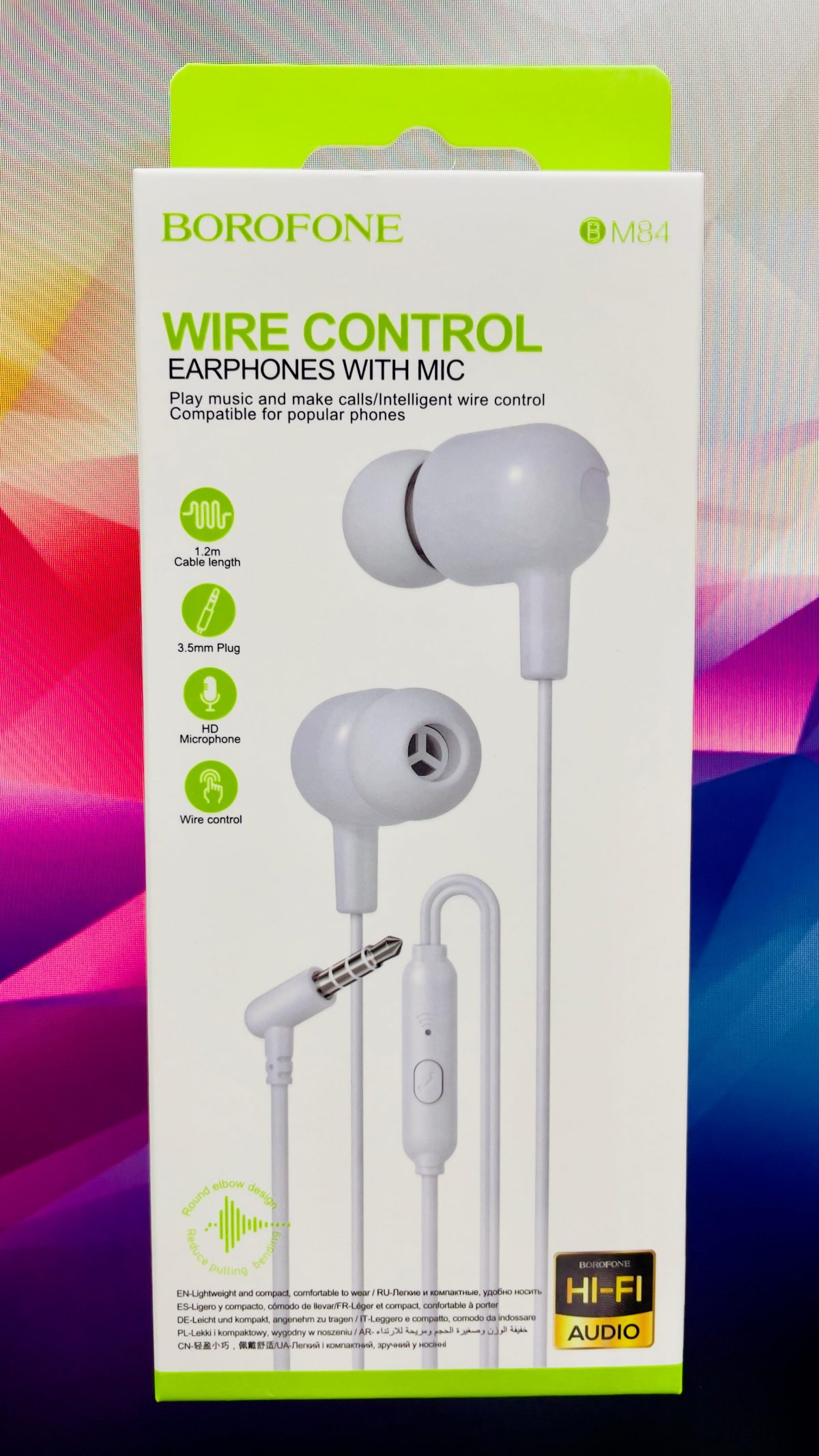 Проводные наушники Borofone BM84 White