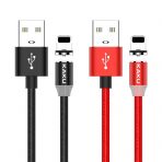 Кабель Lightning KAKUSIGA KSC-306 (Черн./Красн.)