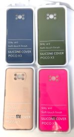 Чехол Silicone Cover на Poco X3