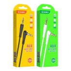 Кабель AUX KAKUSIGA KSC-522 (Черн./Бел.)