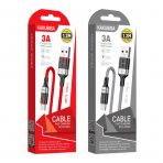 Кабель Type-C KAKUSIGA KSC-696 (Красн./Сер.)