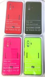 Чехол Silicone Cover на Mi Poco F4 GT