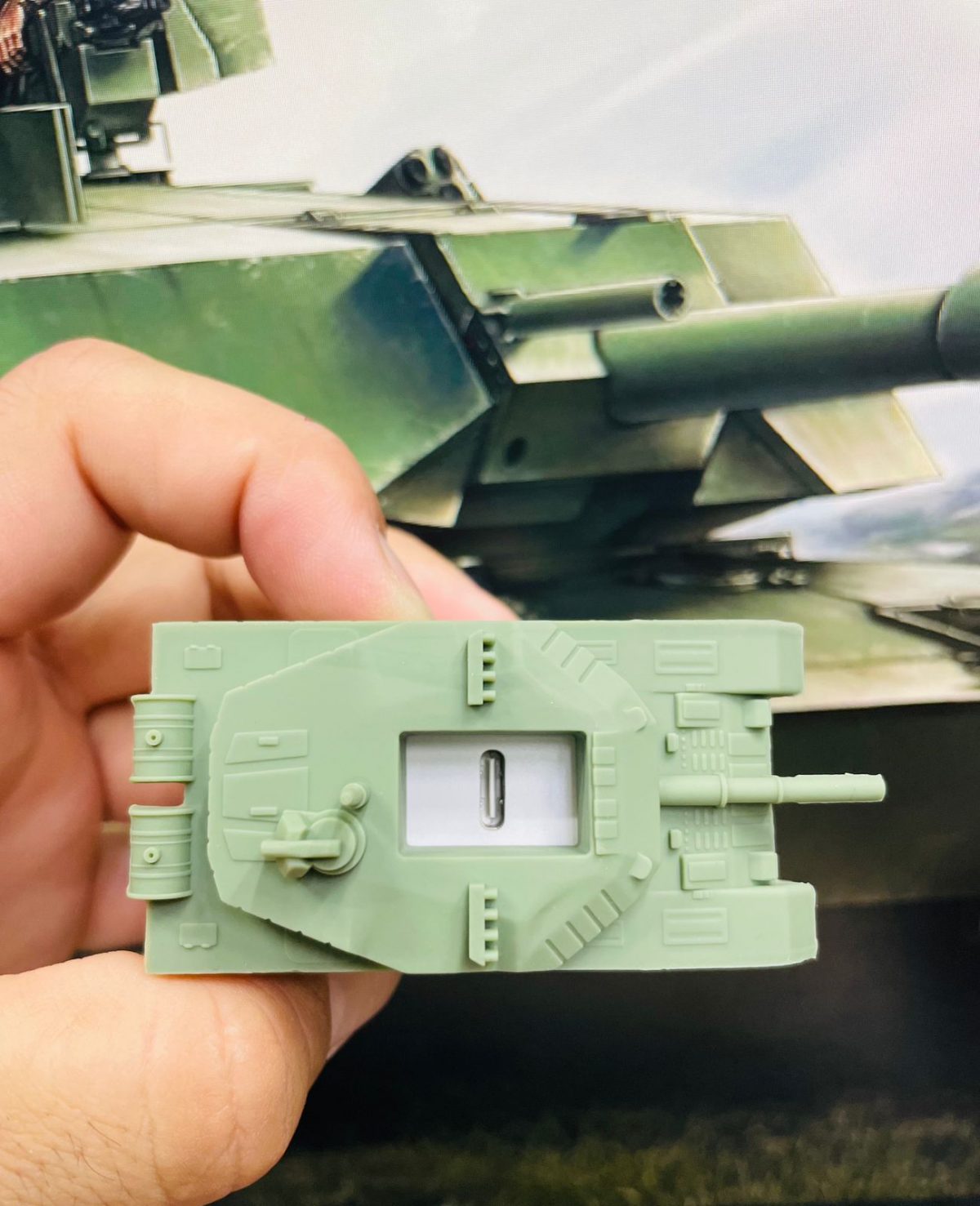 Блок с кабелем 20W PD ТС+IP (TANK)