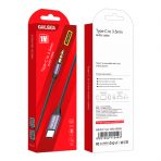 Кабель AUX-Type-C KAKUSIGA KSC-427 (Черн.)