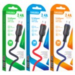 Кабель Micro KAKUSIGA KSC-807 (Черн./Красн./Синий)