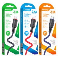 Кабель Micro KAKUSIGA KSC-807 (Черн./Красн./Синий)