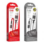 Кабель Lightning KAKUSIGA KSC-696 (Красн./Сер.)