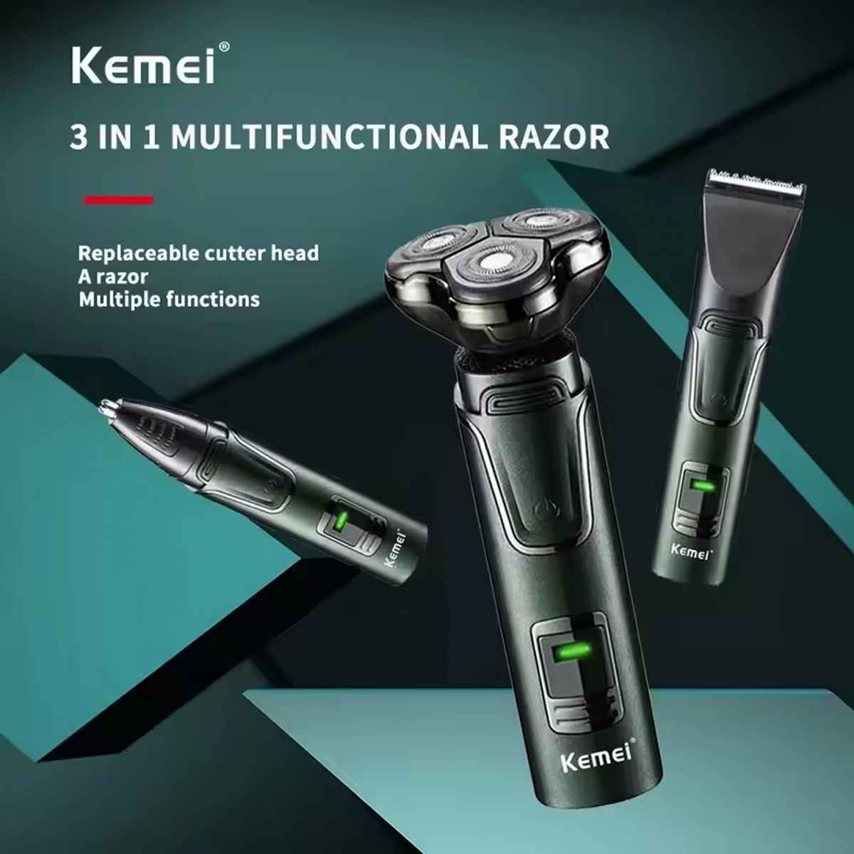 Машинка для бороды Kemei KM-2808