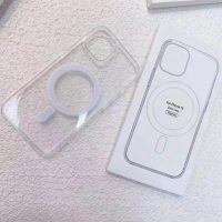 Чехол прозрачный MagSafe на Iphone 13