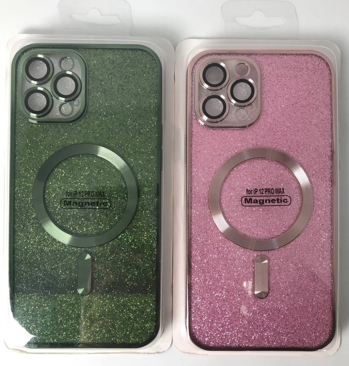 Чехол Magnetic блестящий на Iphone 12 Pro Max