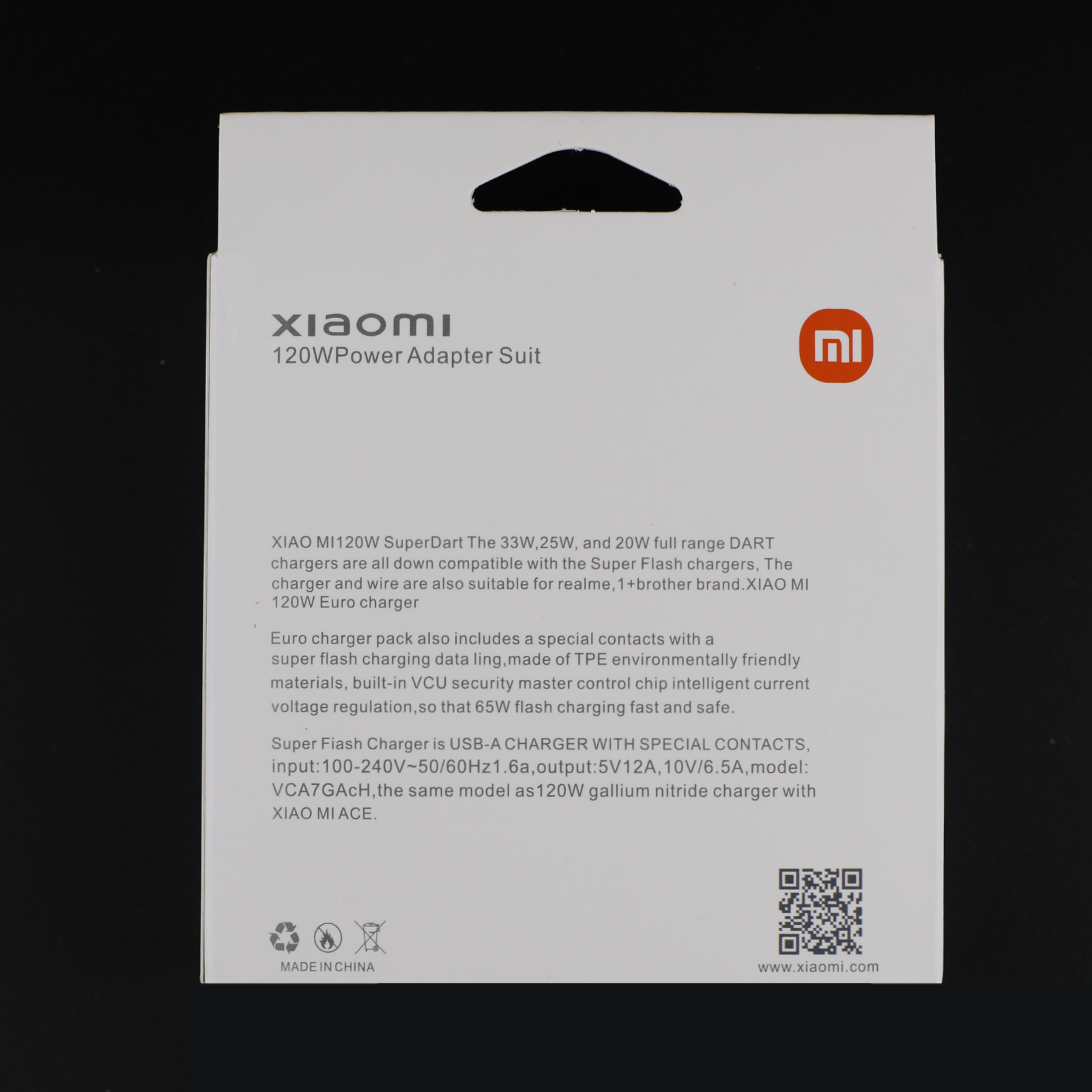 СЗУ Type-C Xiaomi 120W СЗУ Type-C Xiaomi 120W