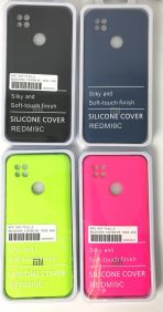 Чехол Silicone Cover на Redmi 9C
