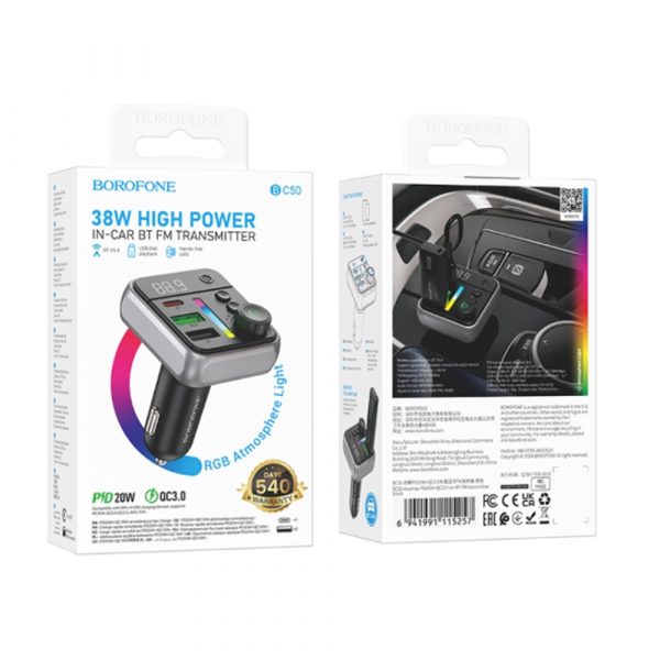 FM-модулятор Borofone BC50 FM-модулятор Borofone BC50