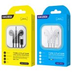 Проводные наушники KAKUSIGA KSC-579 (Type C) (Черн./Бел.)