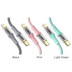 Кабель KAKUSIGA KSC-809 (Type-C to Lightning)