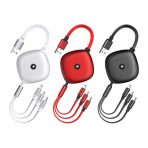 Кабель 3в1 KAKUSIGA KSC-460 (Черн./Красн.)