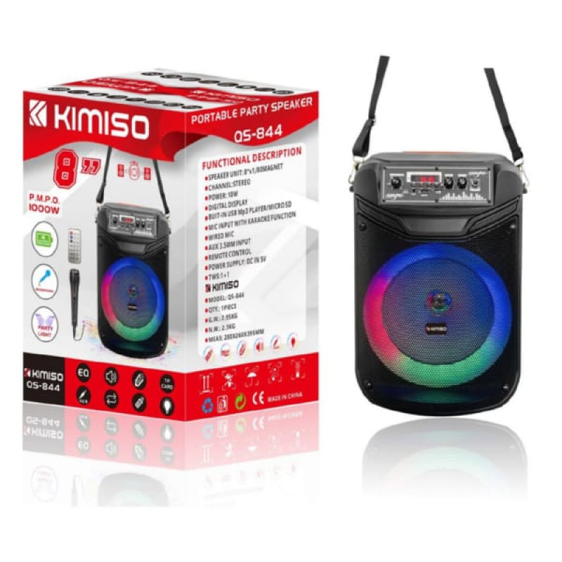 Акустическая колонка QS-844 Акустическая колонка QS-844