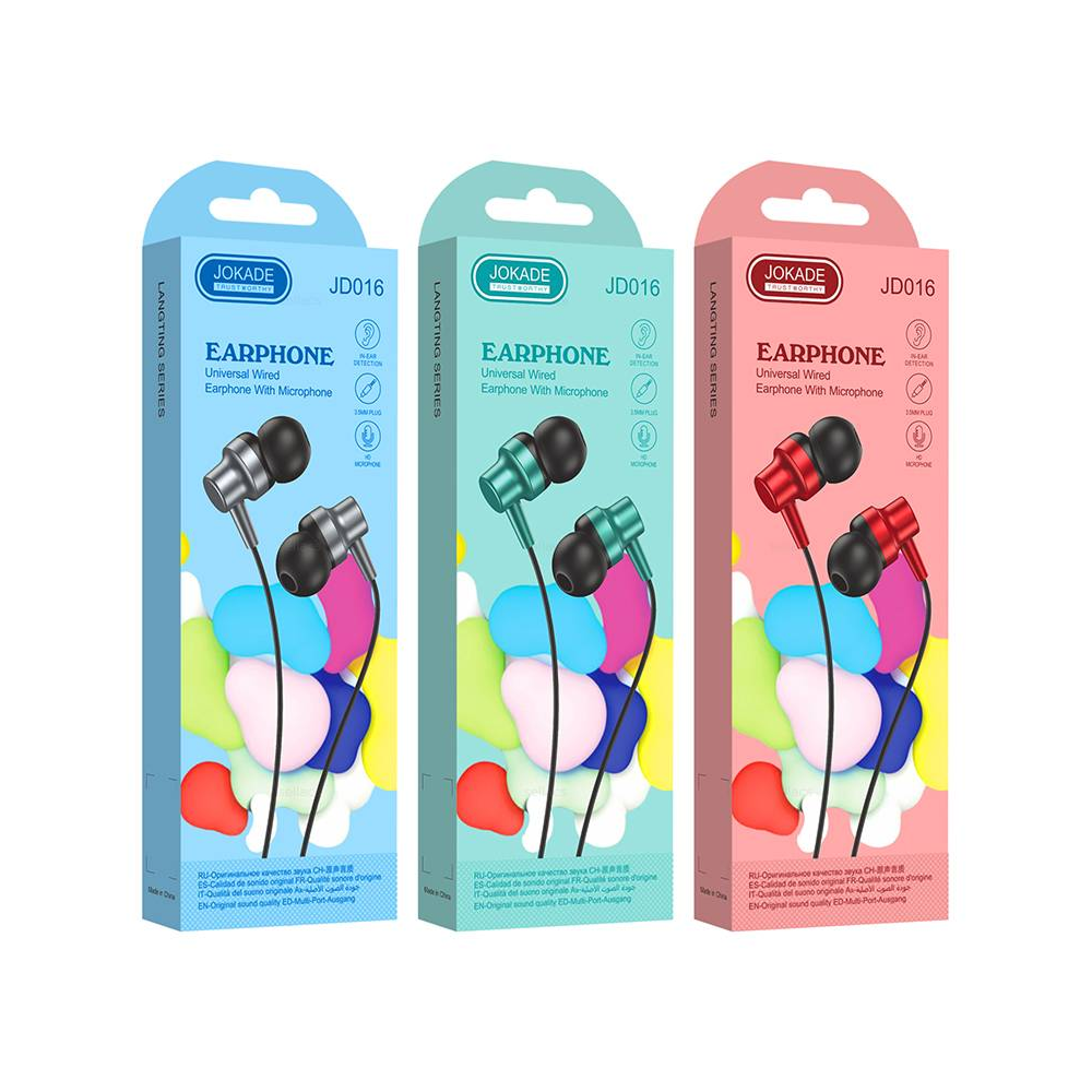 Проводные наушники JOKADE JD016 Проводные наушники JOKADE JD016