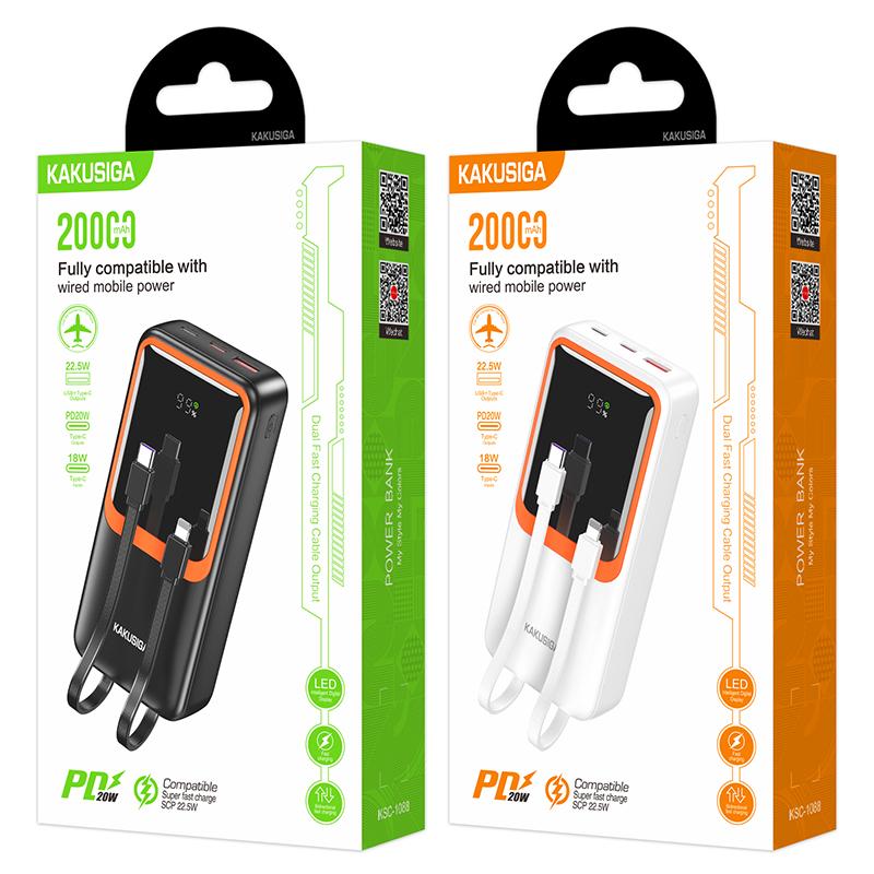KAKUSIGA KSC-1088 Power Bank 20000mah KAKUSIGA KSC-1088 Power Bank 20000mah